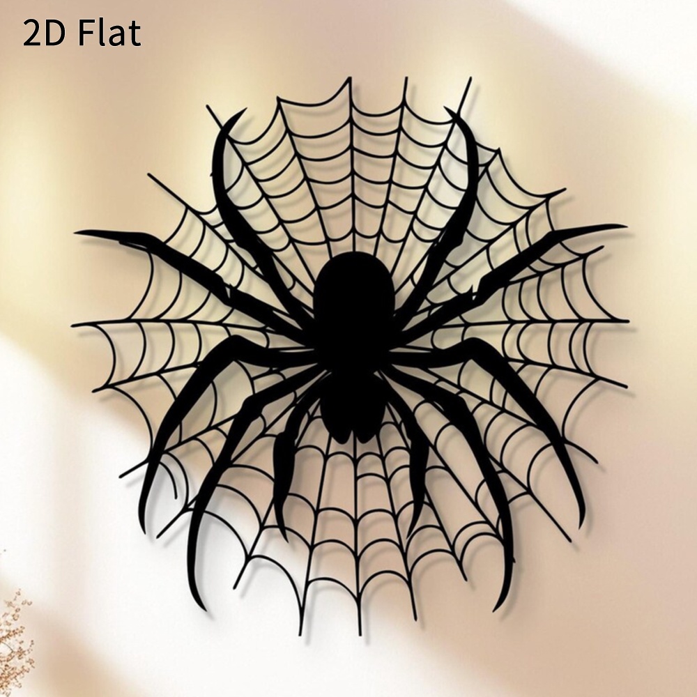 Spider Web Halloween Decoration - HELLOYOUNG Korkunç Cadılar Bayramı Örümcek Duvar