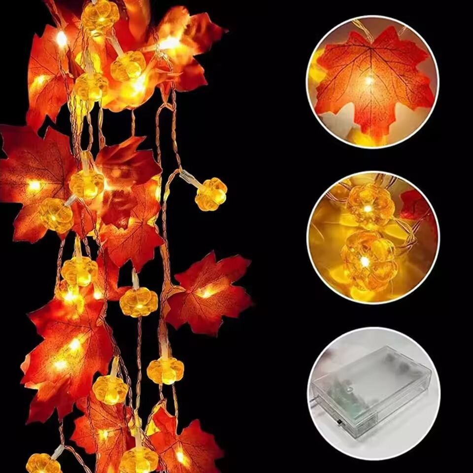 59in/118in Cadılar Bayramı Bal - Halloween Led String Lights Orange incelemesi ve fiyatı