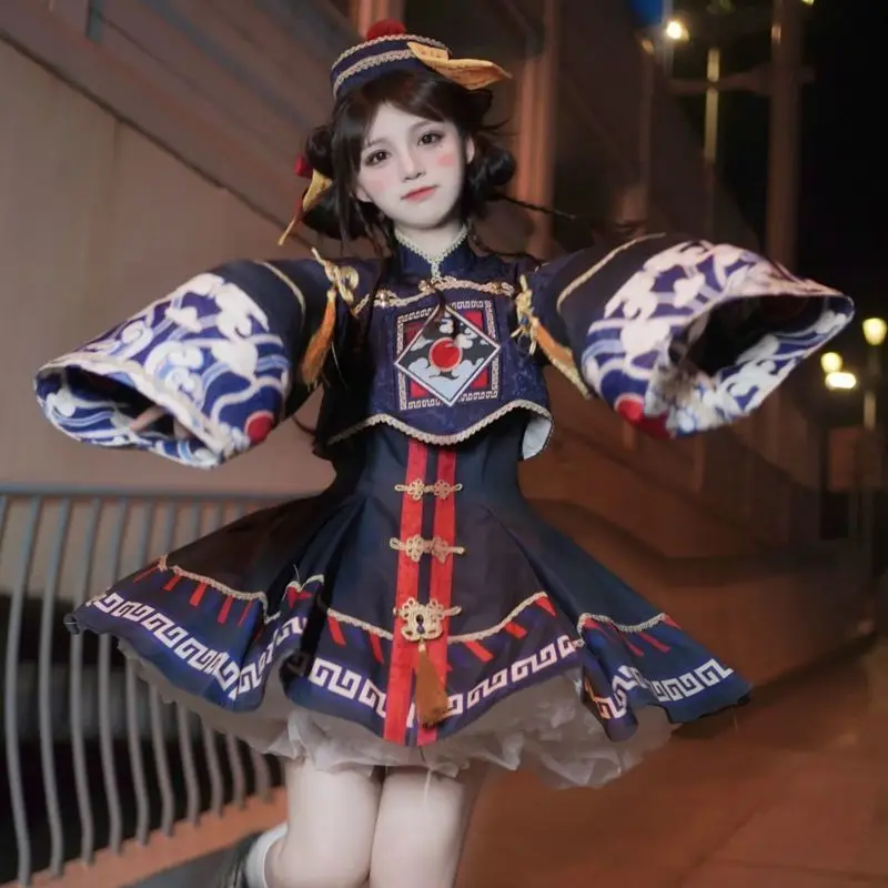 Lolita Çin Tarzı Tatlı Elbise  - Halloween Costume Kids incelemesi ve fiyatı
