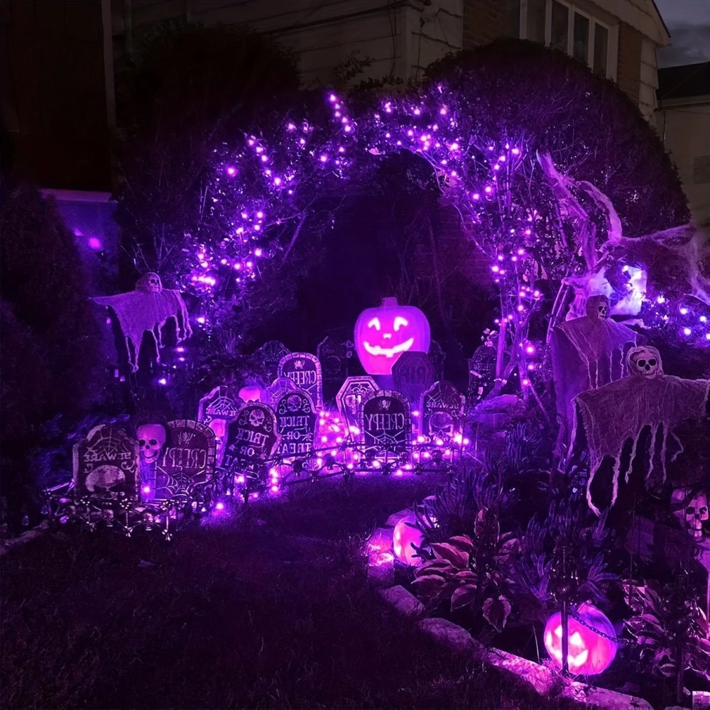 1/2PC12M100LED Cadılar Bayramı - Halloween Led String Lights Orange incelemesi ve fiyatı