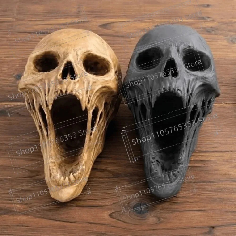 Gotik Çığlık Atan Kafatası Hey - Halloween Skeleton Decoration incelemesi ve fiyatı