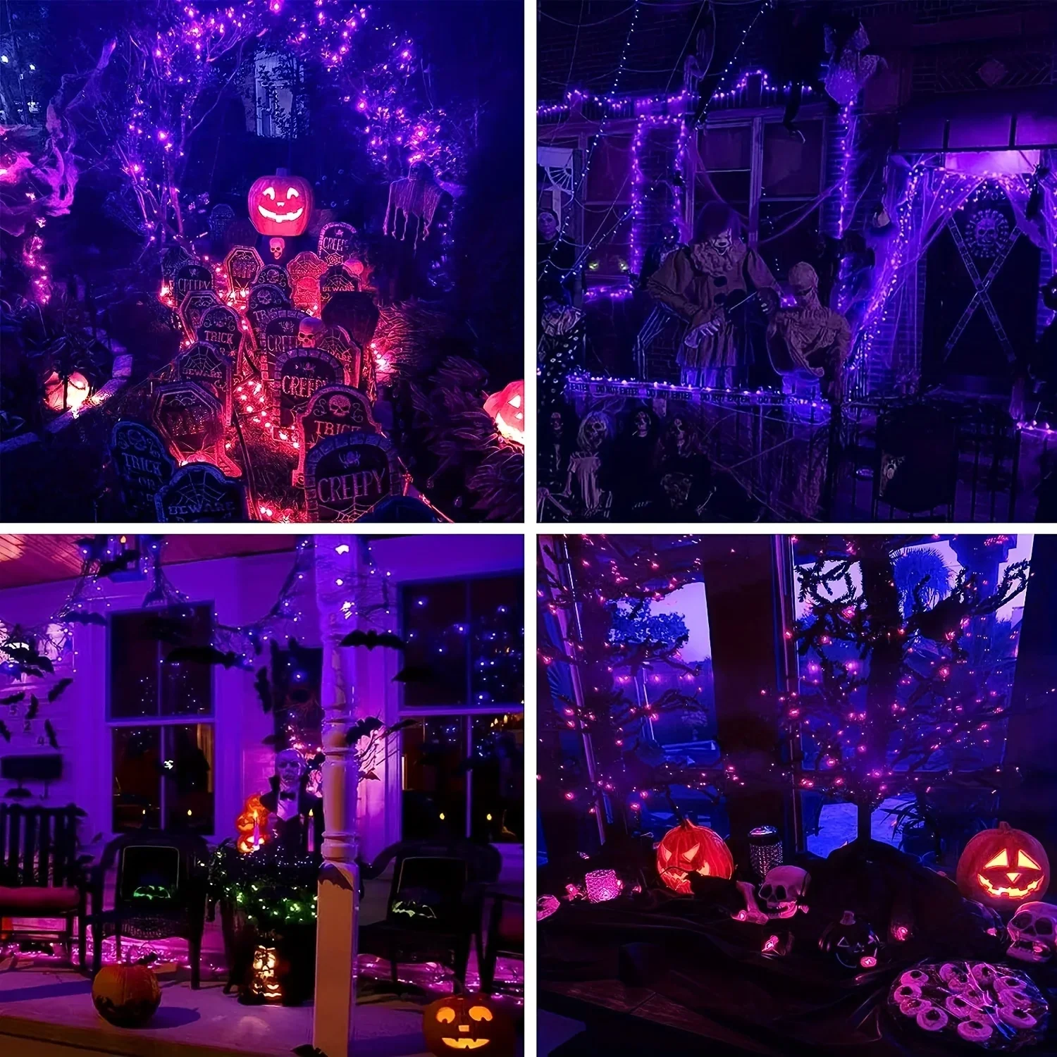 10-120M bakır tel dize işıklar - Halloween Led String Lights Orange incelemesi ve fiyatı