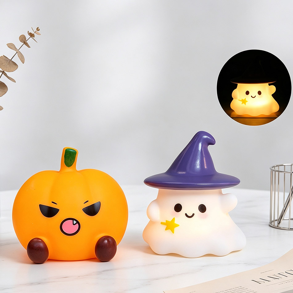 Kawaii Cadı Hayalet Balkabağı  - Halloween Pumpkin Decor Led incelemesi ve fiyatı