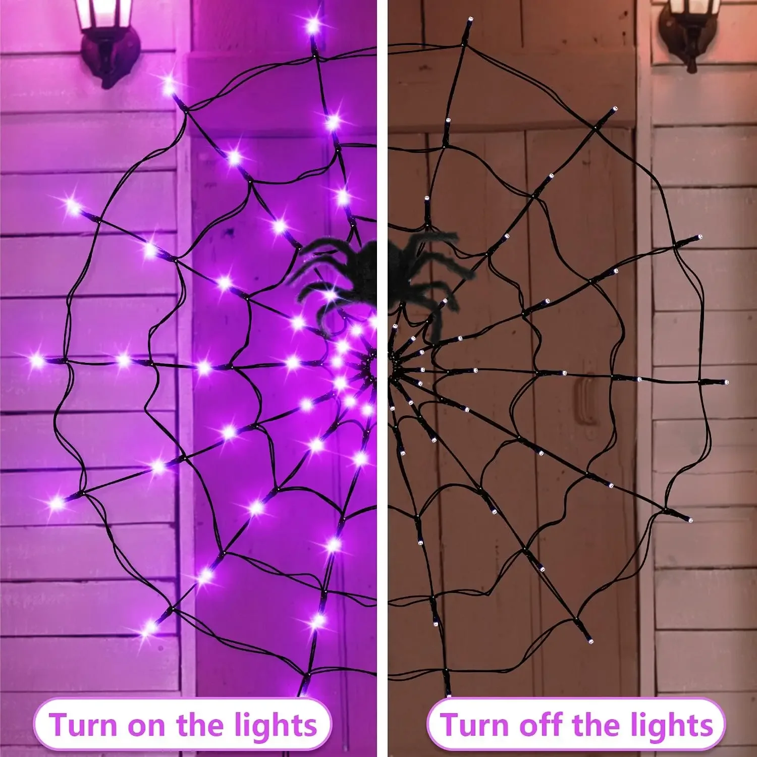 Cadılar Bayramı LED Dize Işık  - Spider Web Halloween Decoration incelemesi ve fiyatı