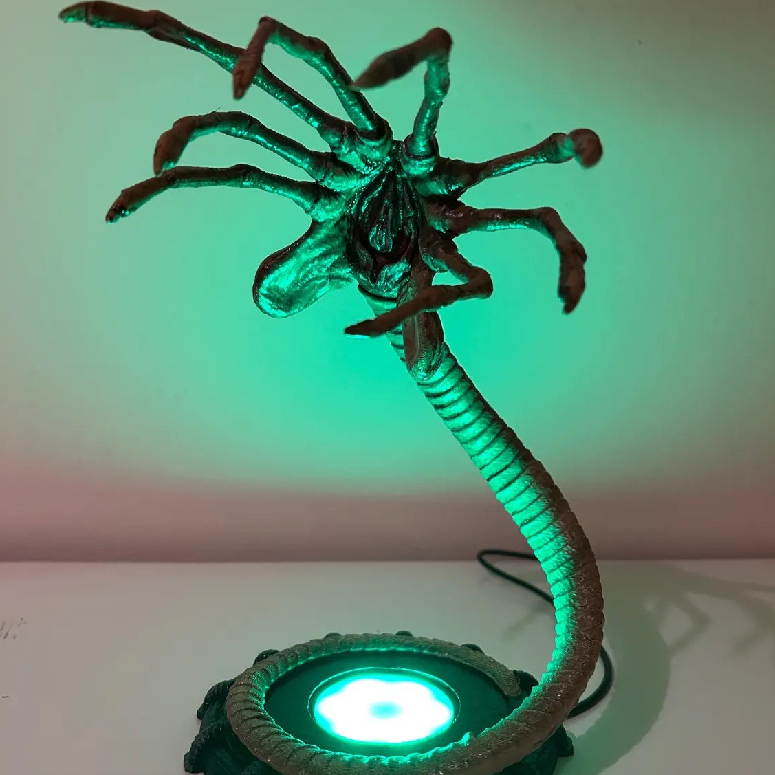 Uzaylı Facehugger Lambası Gece - Halloween Pumpkin Decor Led incelemesi ve fiyatı