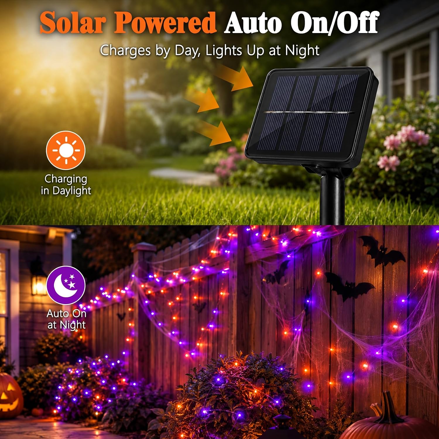 Cadılar bayramı güneş bakır te - Halloween Led String Lights Orange incelemesi ve fiyatı